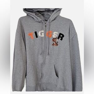 Walt Disney World Graphic Tigger Zip Up 
Hooded Sweatshirt.